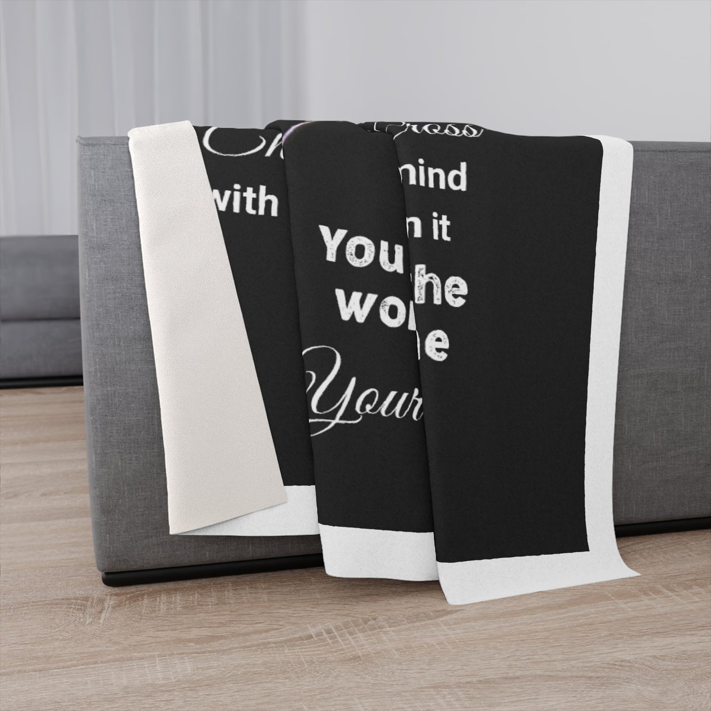 To My Daughter I Know The Distance Is Hard Sherpa Blanket