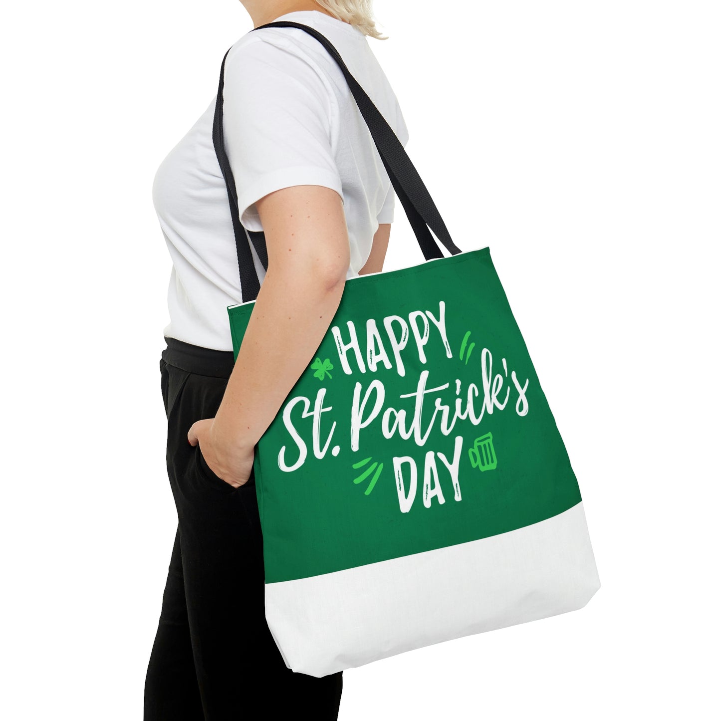 Happy St Patrick's Day AOP Tote Bag