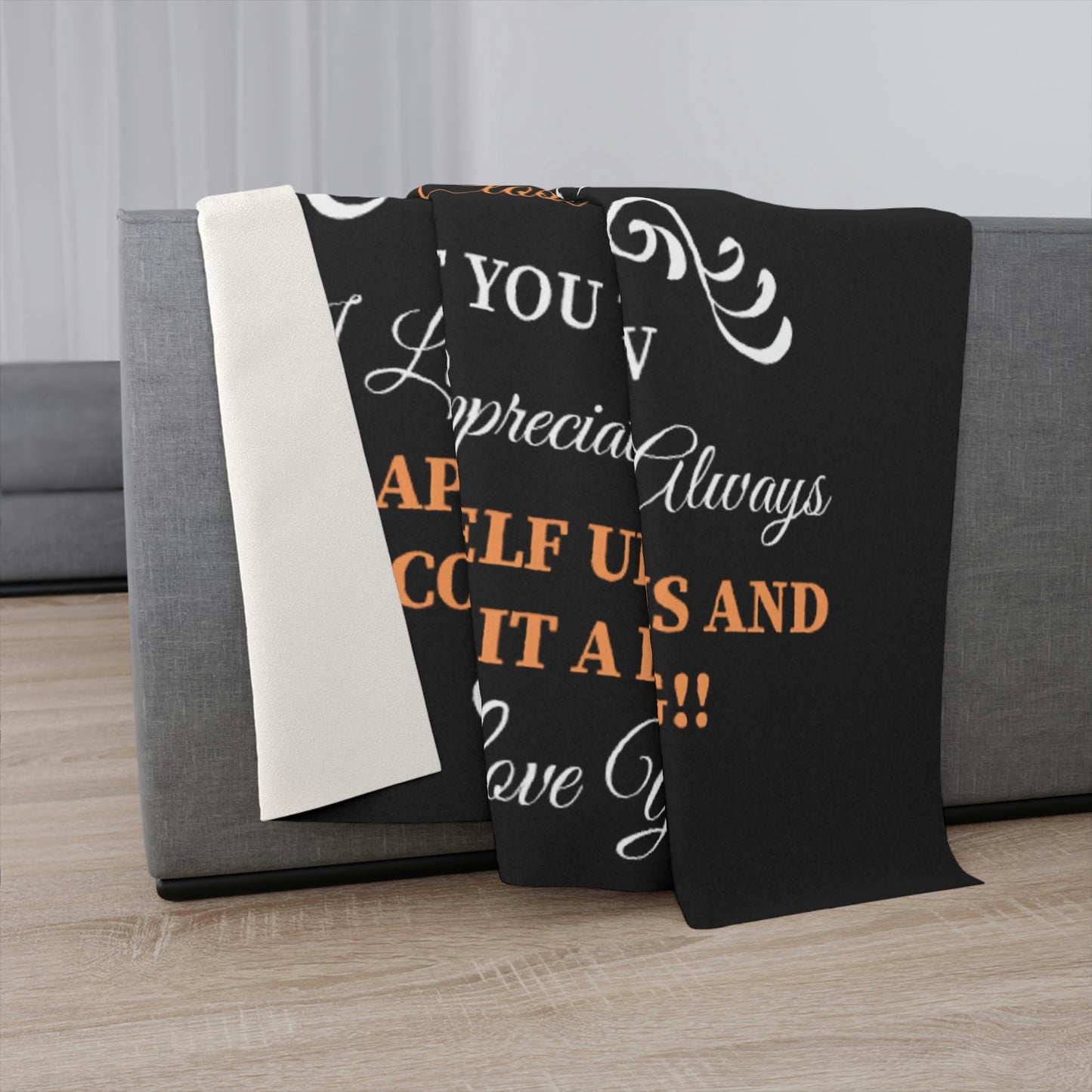 To My Mom Even When I'm Not Close By Personalized Sherpa Blanket