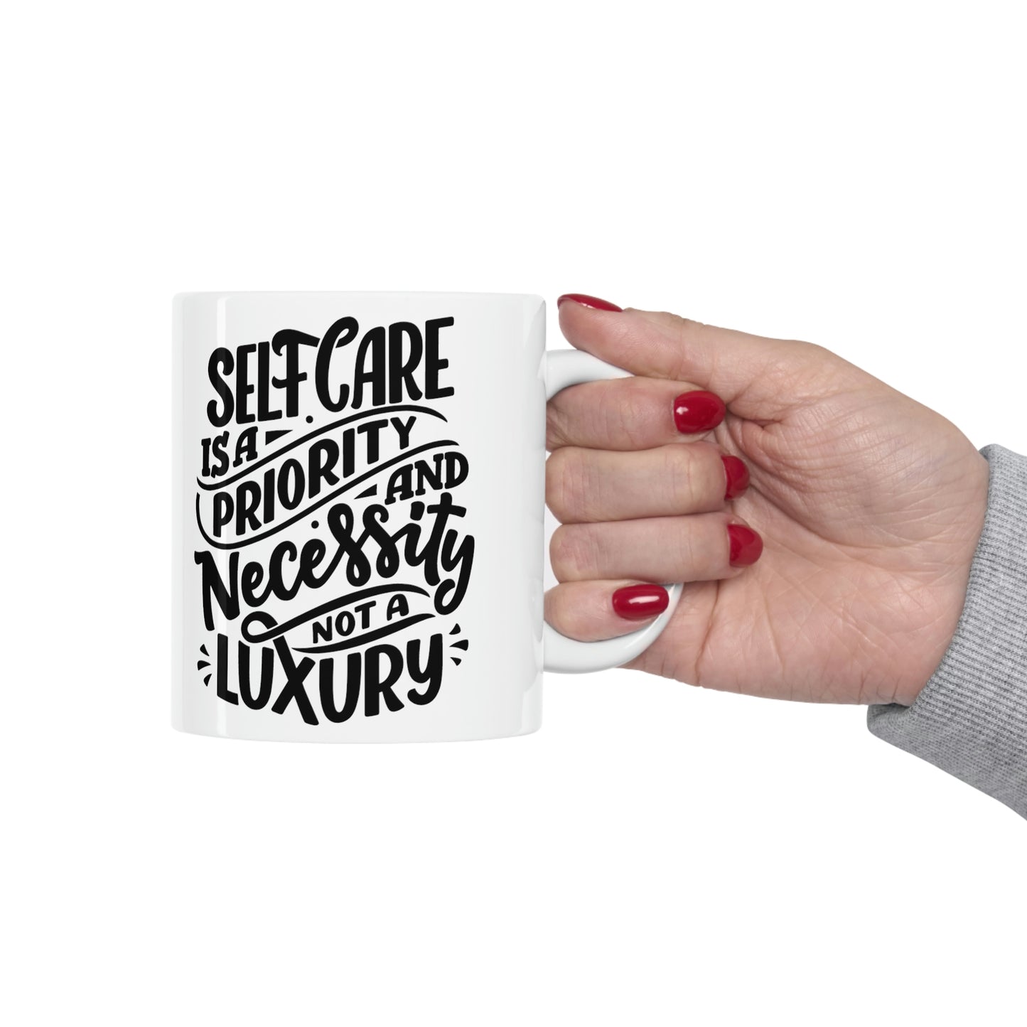 SelfCare Is A Priority Ceramic Mug 11oz