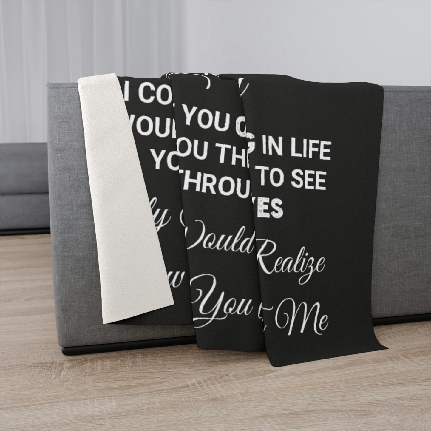 To My Wife Never Forget That I Love You Personalized Sherpa Blanket