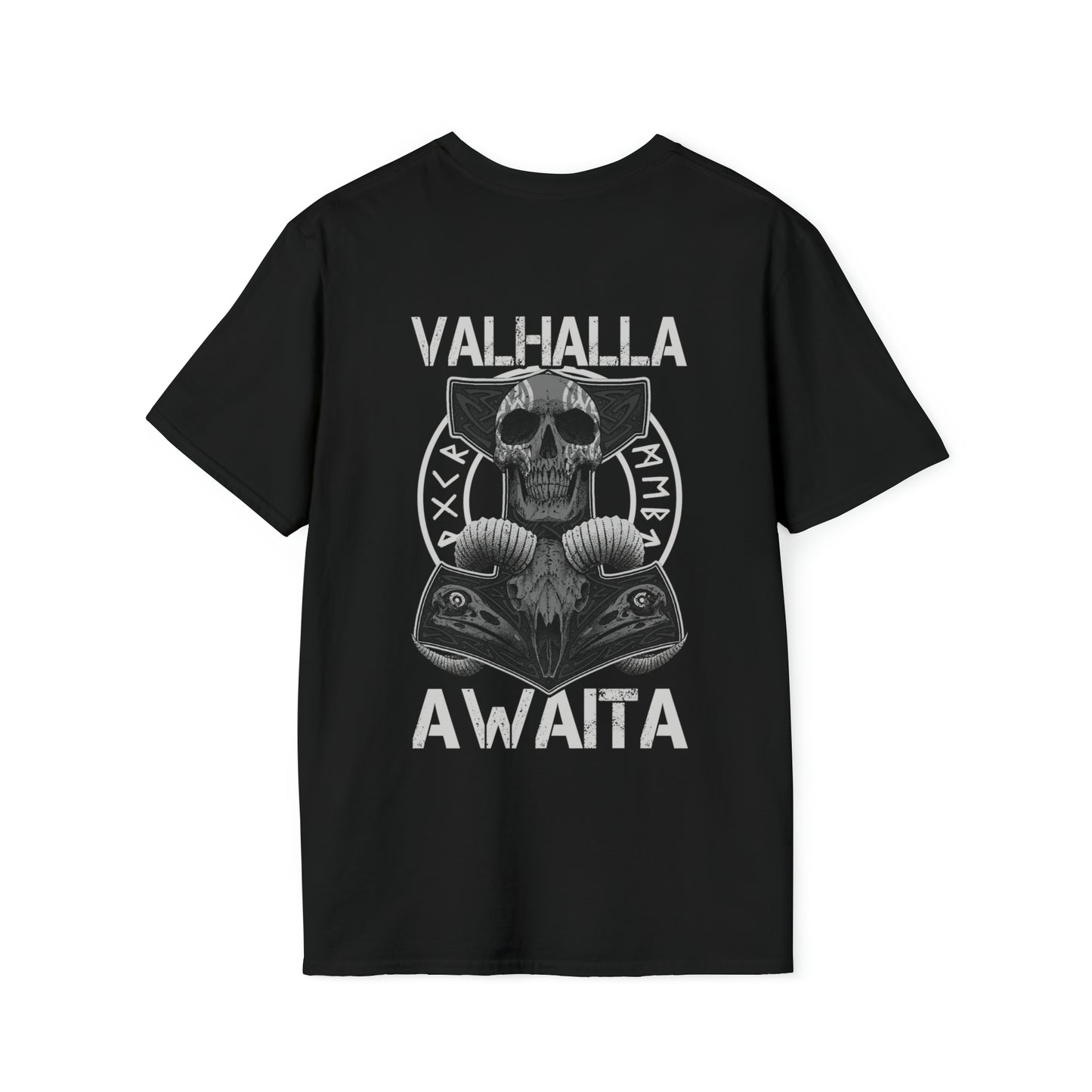 VALHALLA AWAITA Unisex Softstyle T-Shirt