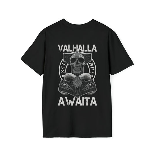 VALHALLA AWAITA Unisex Softstyle T-Shirt