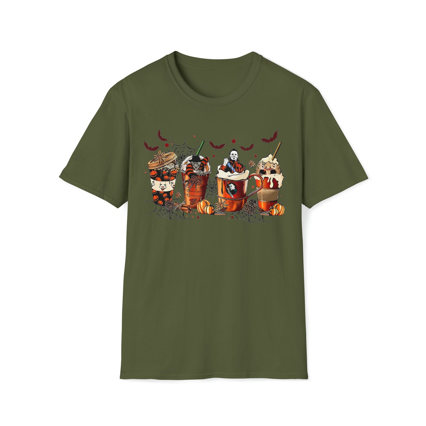 Halloween Coffee Lover SweatshirtUnisex Softstyle T-Shirt