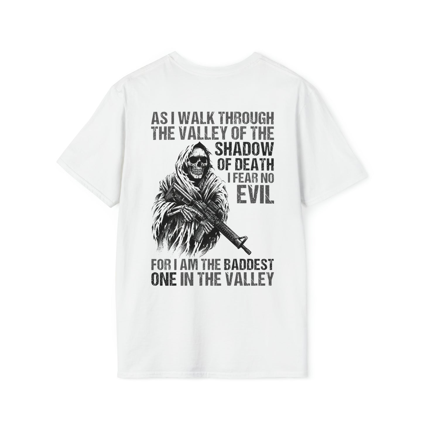As I Walk Through The Valley Unisex Softstyle T-Shirt