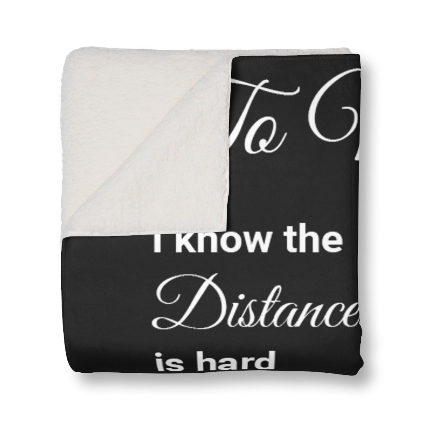 To My Soulmate Personalized Sherpa Blanket