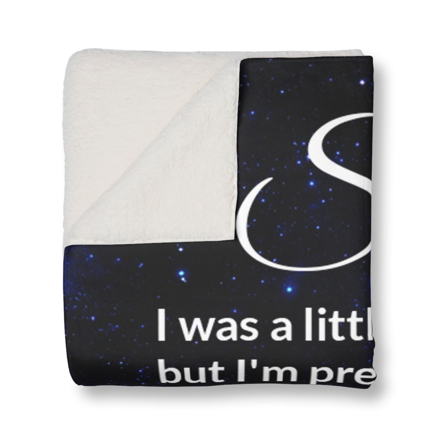 To My Soulmate Personalized Sherpa Blanket 50" x 60"