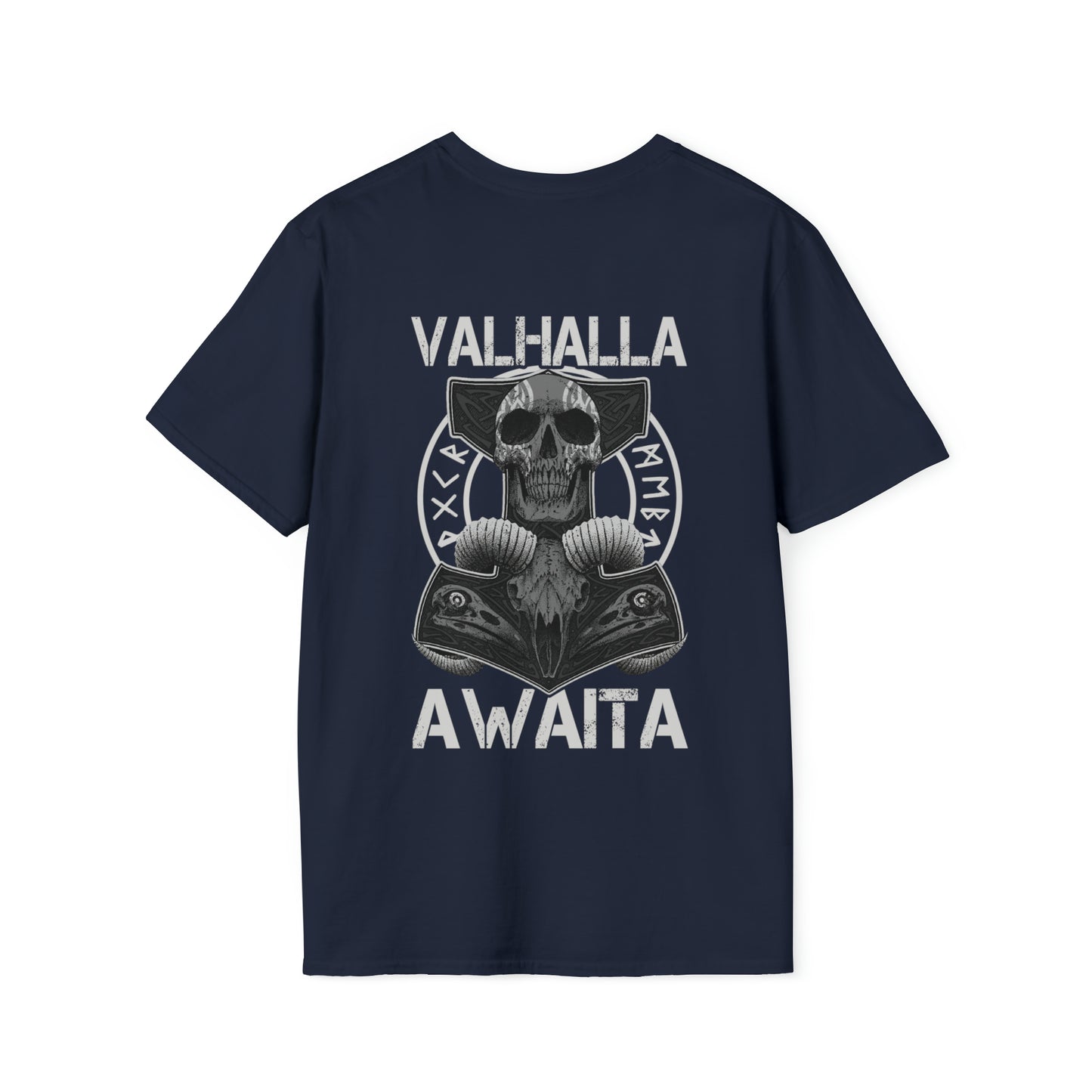 VALHALLA AWAITA Unisex Softstyle T-Shirt
