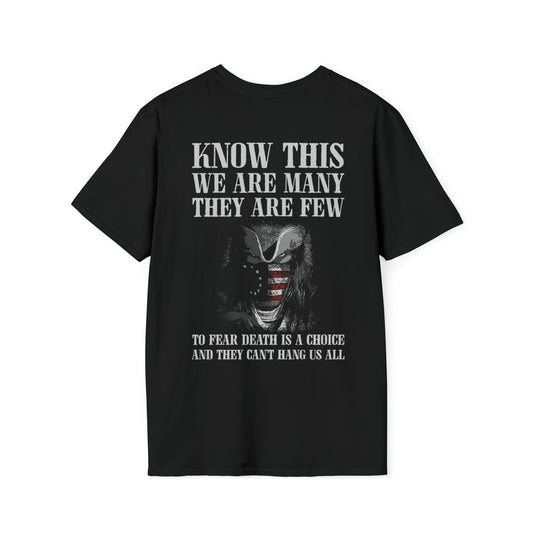 Know This We Are Many They Are Few Unisex Heavy Cotton Tee
