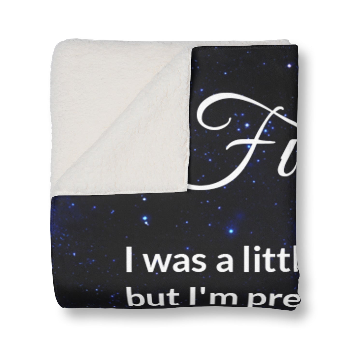 To My Future Wife Personalized Sherpa Blanket