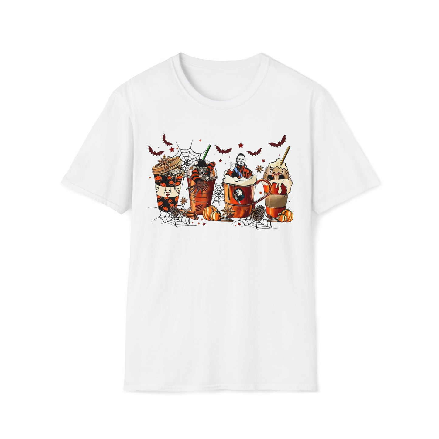 Halloween Coffee Lover SweatshirtUnisex Softstyle T-Shirt