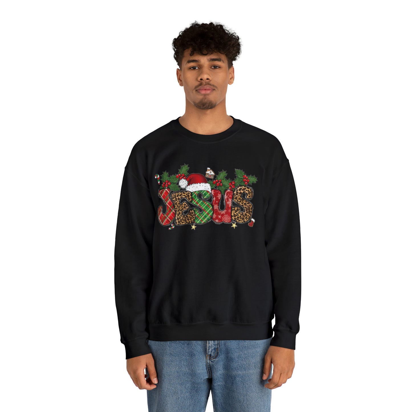 Jesus The Reason For The Season Unisex Heavy Blend™ Crewneck Sweatshirt