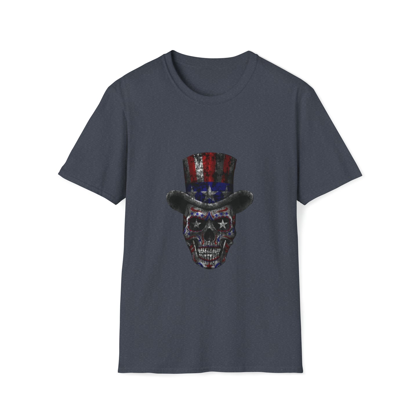 Skull USA Unisex Softstyle T-Shirt