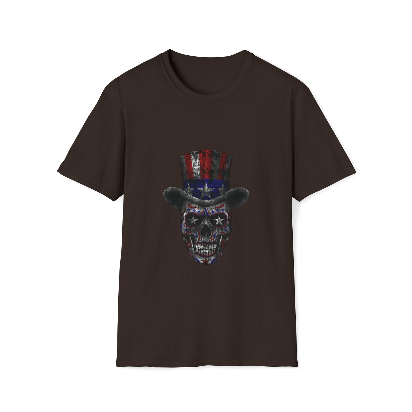 Skull USA Unisex Softstyle T-Shirt