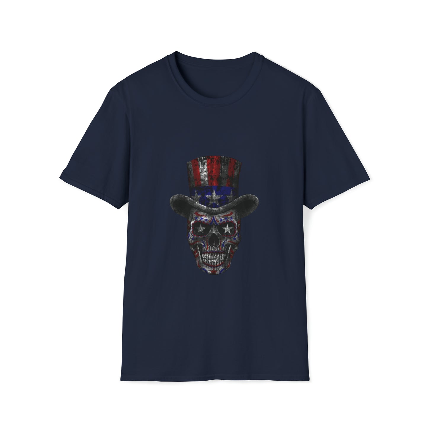 Skull USA Unisex Softstyle T-Shirt