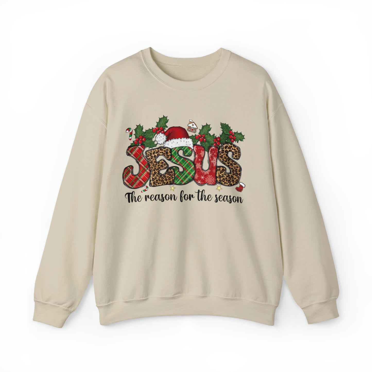 Jesus The Reason For The Season Unisex Heavy Blend™ Crewneck Sweatshirt
