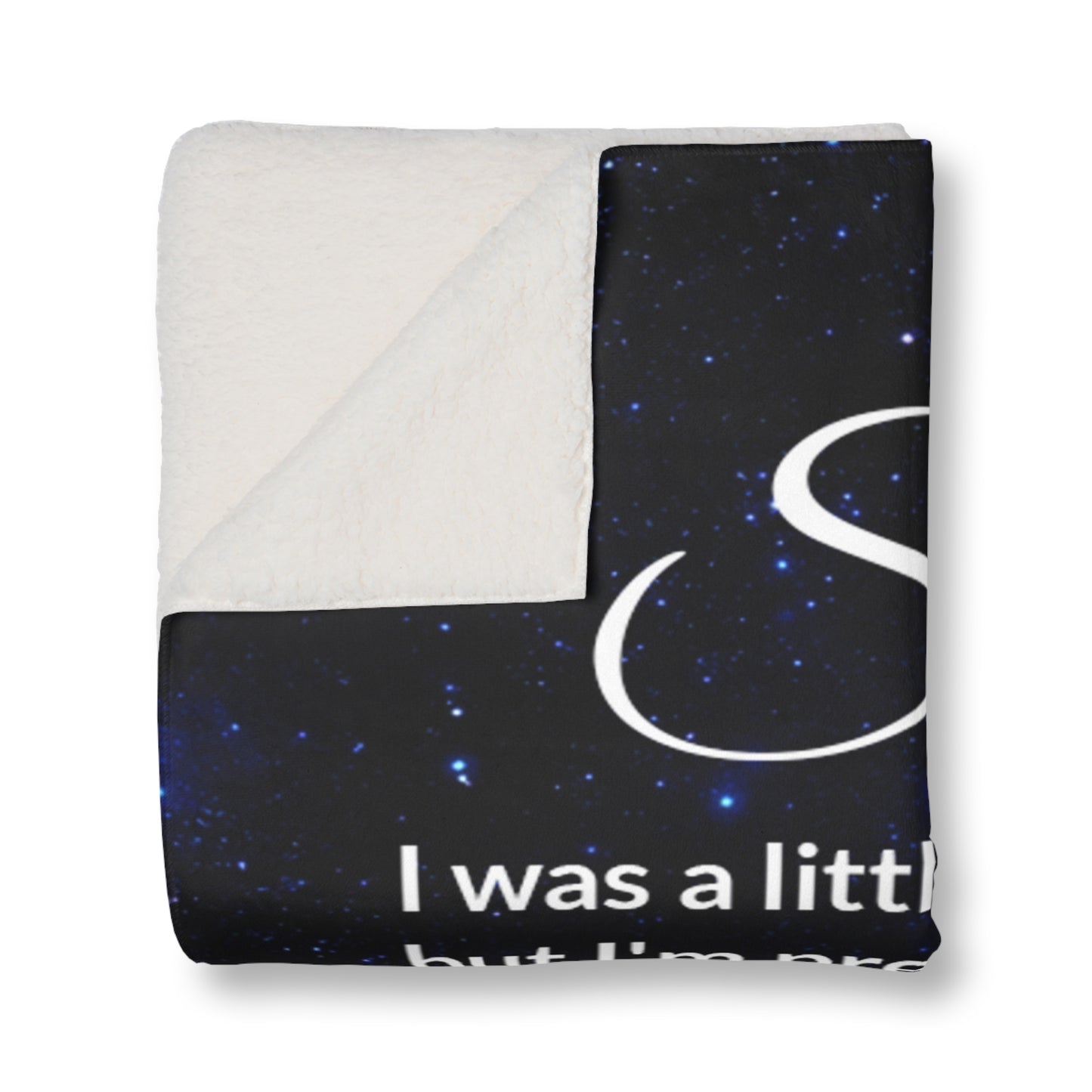 To My Soulmate Personalized Sherpa Blanket 50" x 60"