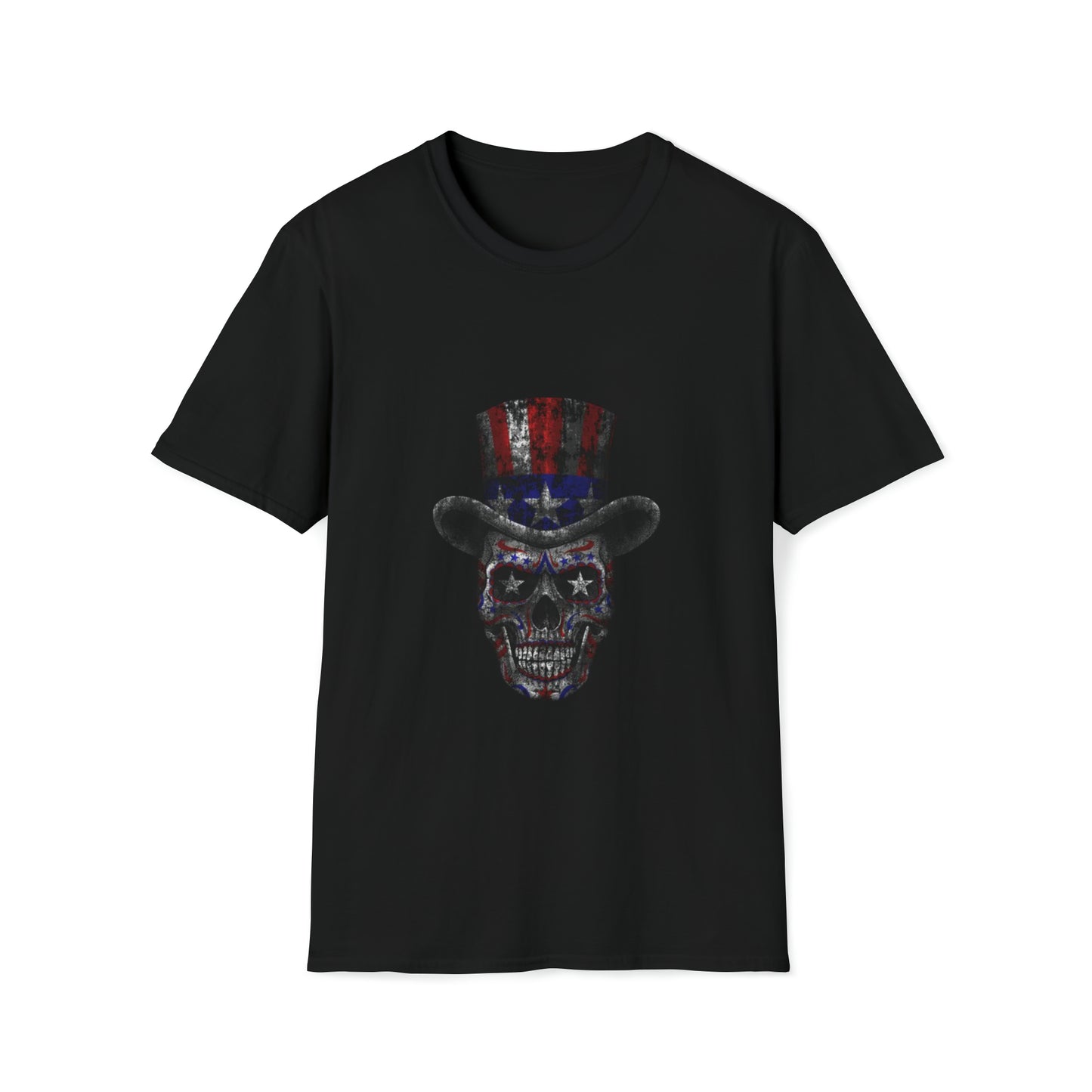 Skull USA Unisex Softstyle T-Shirt
