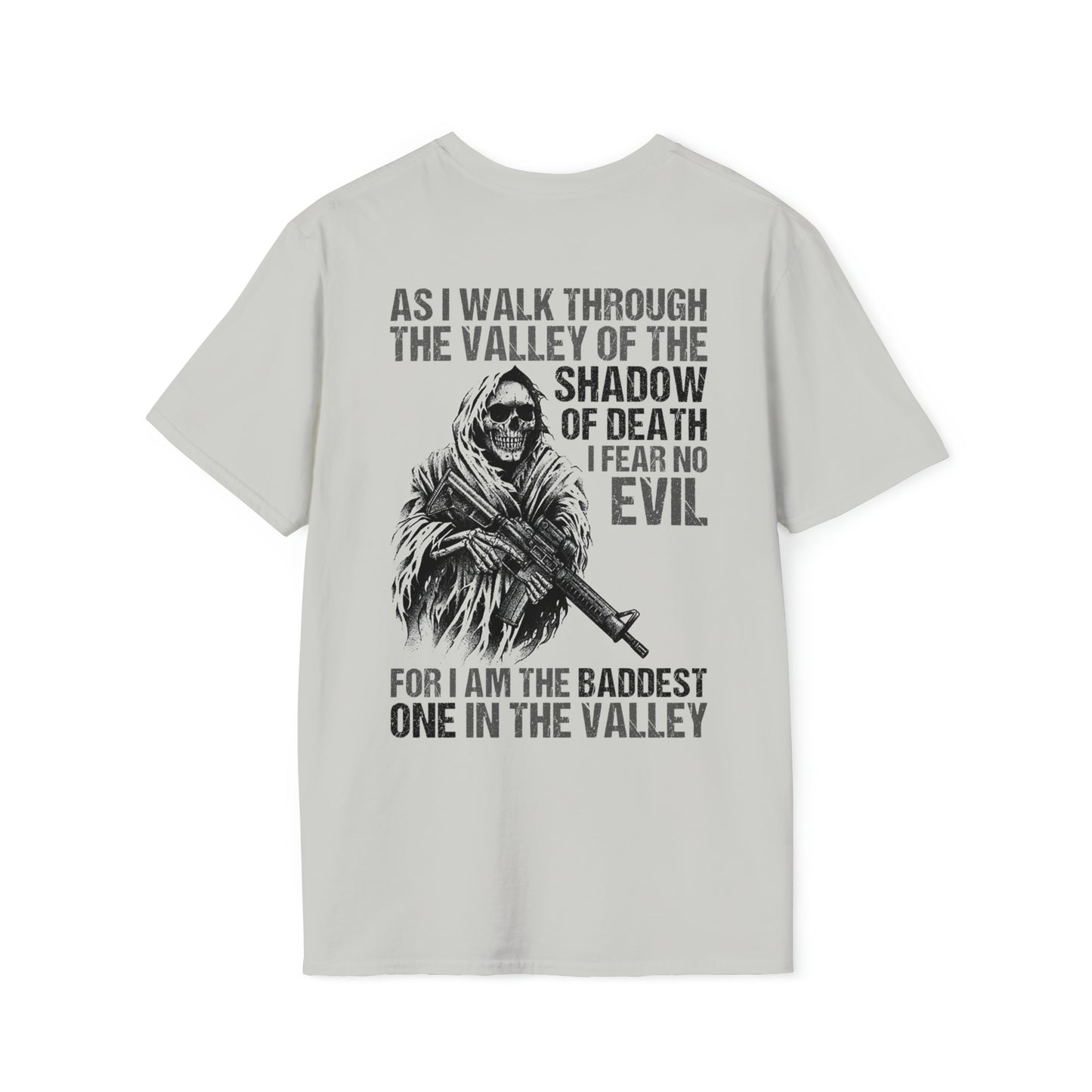 As I Walk Through The Valley Unisex Softstyle T-Shirt