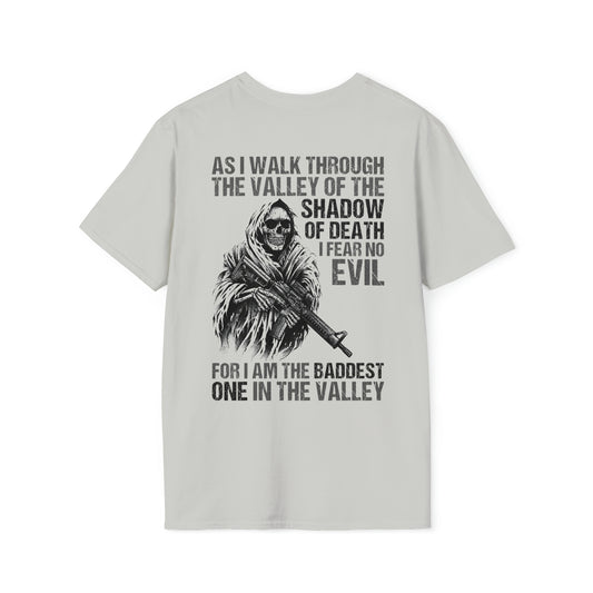 As I Walk Through The Valley Unisex Softstyle T-Shirt