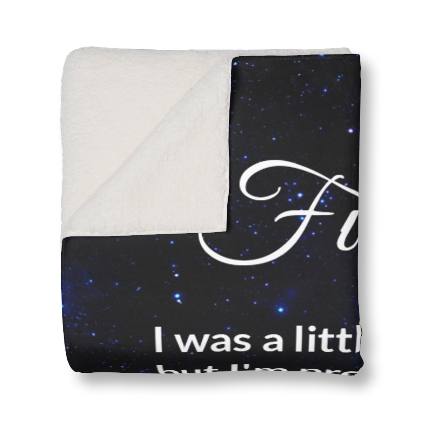 To My Future Wife Personalized Sherpa Blanket