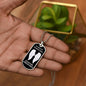 My Dad Is My Guardian Angel Dog Tag