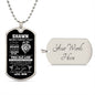 Shawn Never Forget That I Love You Dog Tag