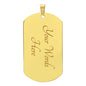 Shawn Never Forget That I Love You Dog Tag