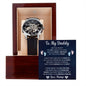 To My Daddy Men's Openwork Watch