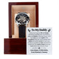 To My Daddy Men's Openwork Watch