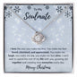To My Soulmate I Love The Way You Make Me Feel Love Knot Necklace