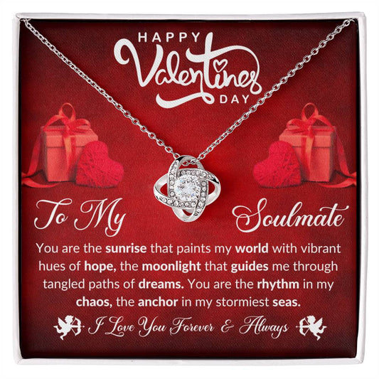 To My Soulmate You Are The Sunrise That Paints My World With Vibrant Hues Of Hope