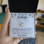 To My Soulmate I Love The Way You Make Me Feel Love Knot Necklace
