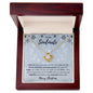To My Soulmate I Love The Way You Make Me Feel Love Knot Necklace