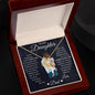 To My Daughter Never Forget How Much I Love You Love Knot Necklace