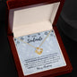 To My Soulmate I Love The Way You Make Me Feel Love Knot Necklace