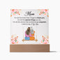 Mom For All The Times I Forgot To Thank You Square Acrylic Plaque