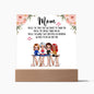 The Perfect Mothers Day Gift For All The Times We Forget To Thank You Square Acrylic Plaque
