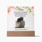 MOTHERS'S DAY GIFT My Heart Is Filled With Love Square Acrylic Plaque!