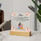 Mom For All The Times I Forgot To Thank You Square Acrylic Plaque