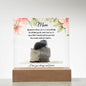 MOTHERS'S DAY GIFT My Heart Is Filled With Love Square Acrylic Plaque!