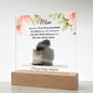 MOTHERS'S DAY GIFT My Heart Is Filled With Love Square Acrylic Plaque!
