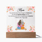 Mom For All The Times I Forgot To Thank You Square Acrylic Plaque
