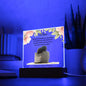 MOTHERS'S DAY GIFT My Heart Is Filled With Love Square Acrylic Plaque!