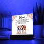The Perfect Mothers Day Gift For All The Times We Forget To Thank You Square Acrylic Plaque