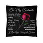 To My Soulmate Classic Pillow I Know The Distance is Hard