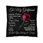 To My Girlfriend Classic Pillow I Know The Distance Is Hard