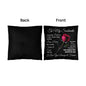To My Soulmate Classic Pillow I Know The Distance is Hard