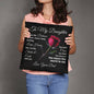 To My Daughter Classic Pillow  I Know The Distance Is Hard