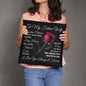 To My Future Wife Classic Pillow I Know The Distance Is Hard